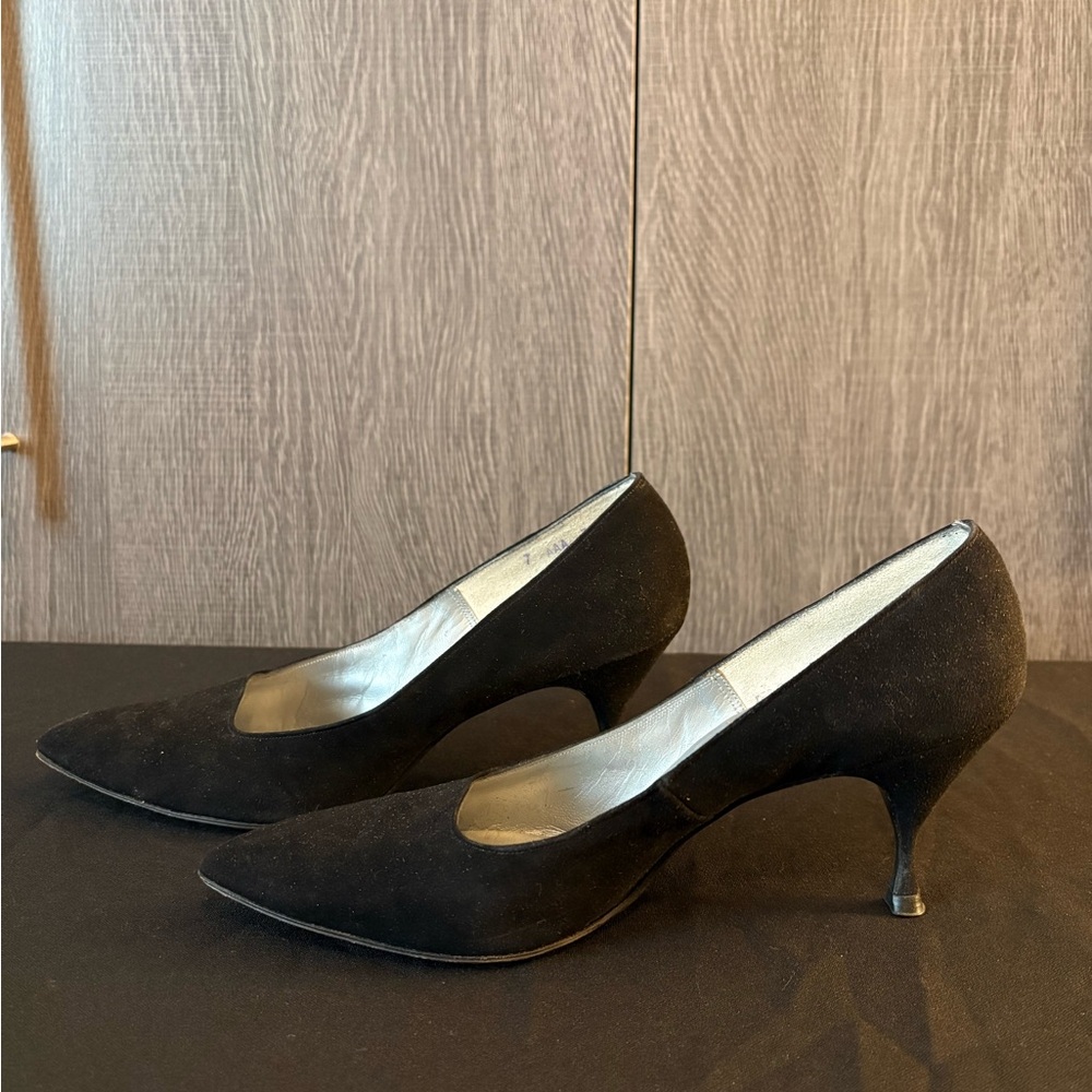 Vintage 1960s Antonio De Poalo New York Leather Heels